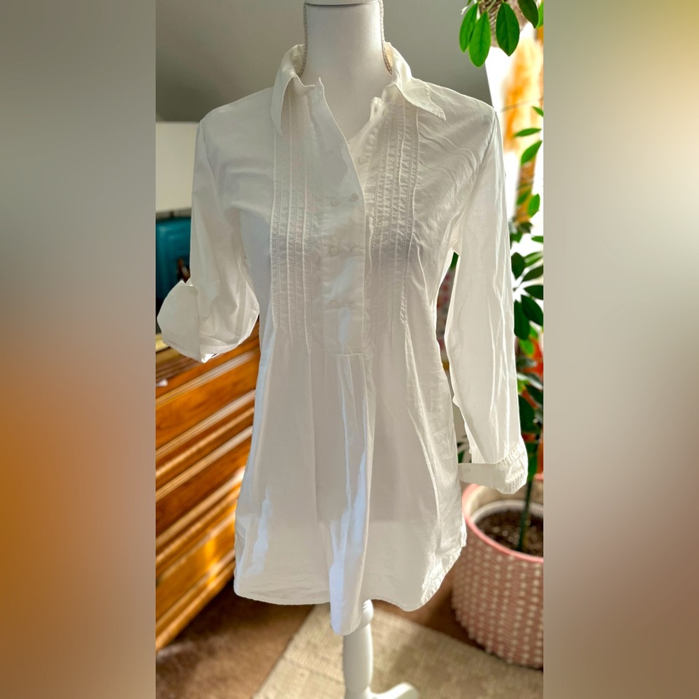 New York & Co. cotton tunic top